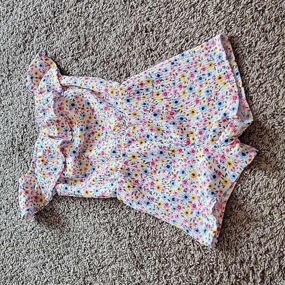 Glitter Girl Shorts romper - Picture 2 of 6